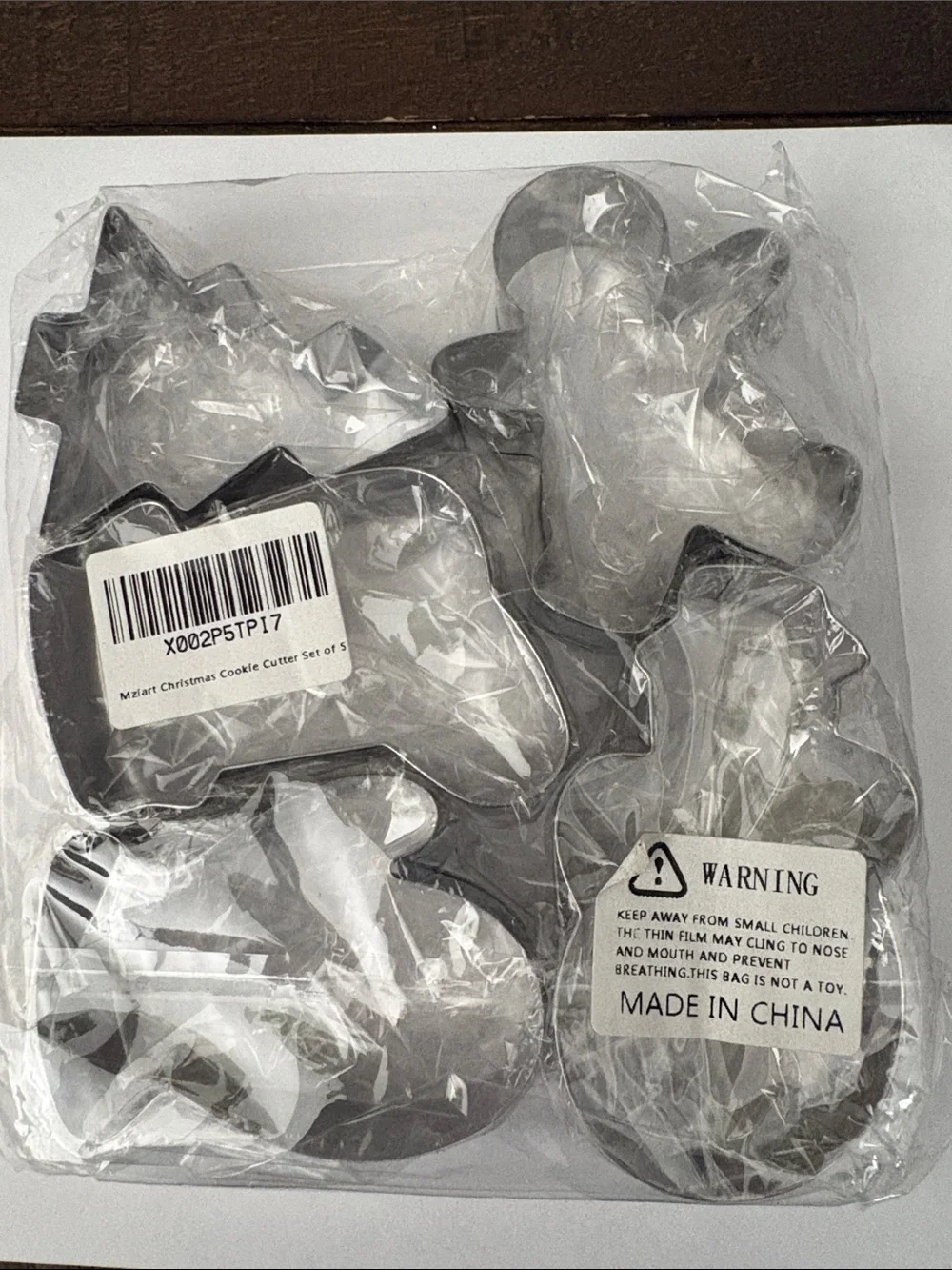 Christmas Cookie Cutter Set - NWT